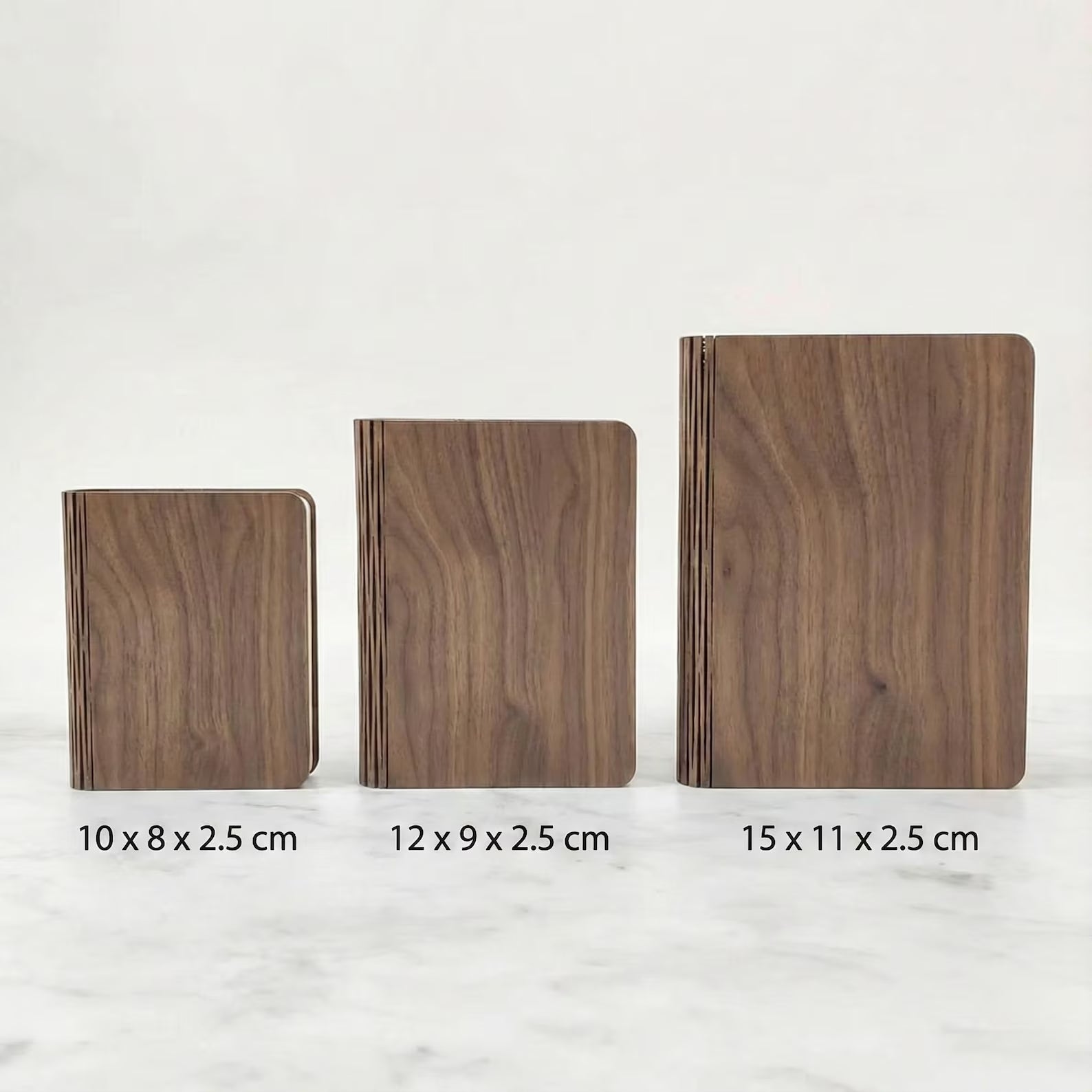 CityLumi "The Storyteller" | Modern Zen Wooden LED Book Light – Magnetic 360° Folding Accordion Lamp