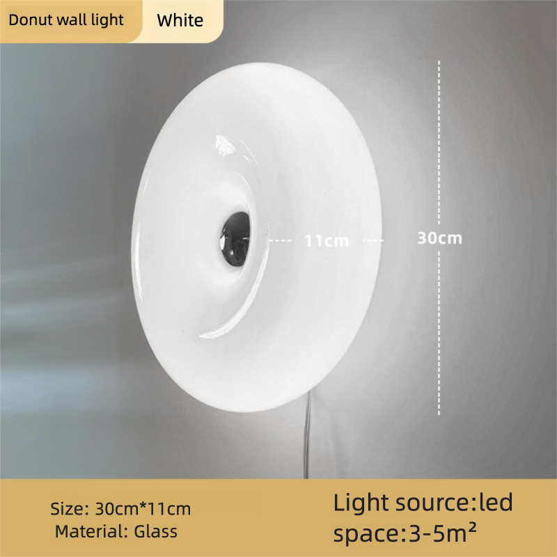 CityLumi "The Halo" | Modernist Donut Art Lamp & Stepless Dimmable Ambient Light