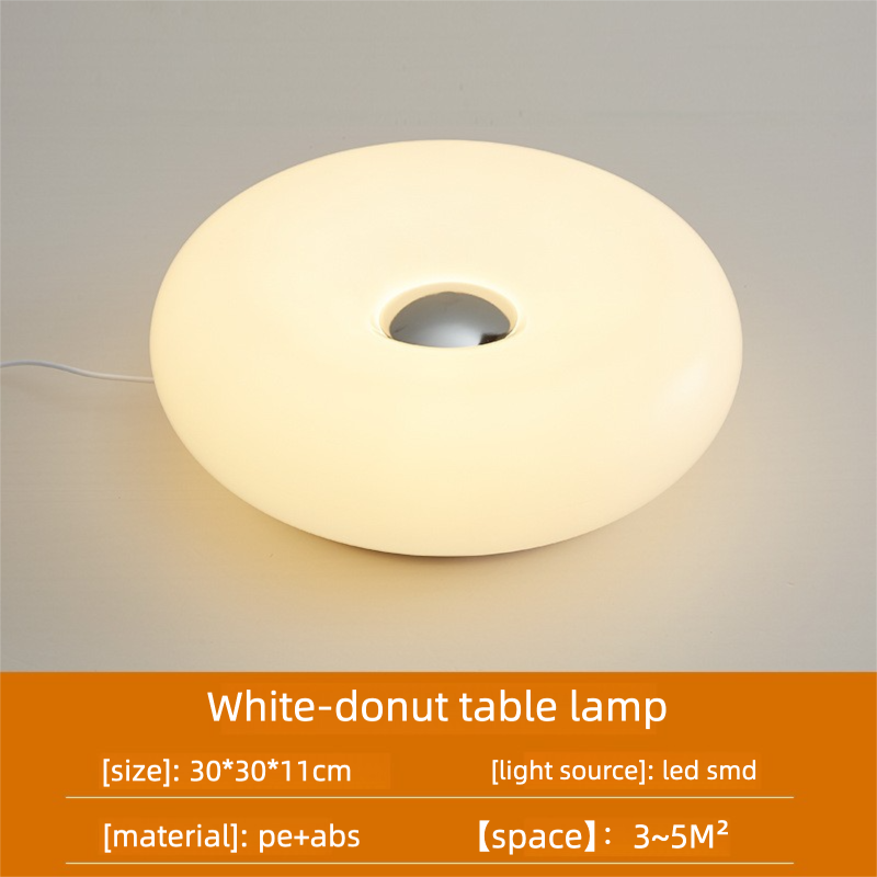CityLumi "The Halo" | Modernist Donut Art Lamp & Stepless Dimmable Ambient Light