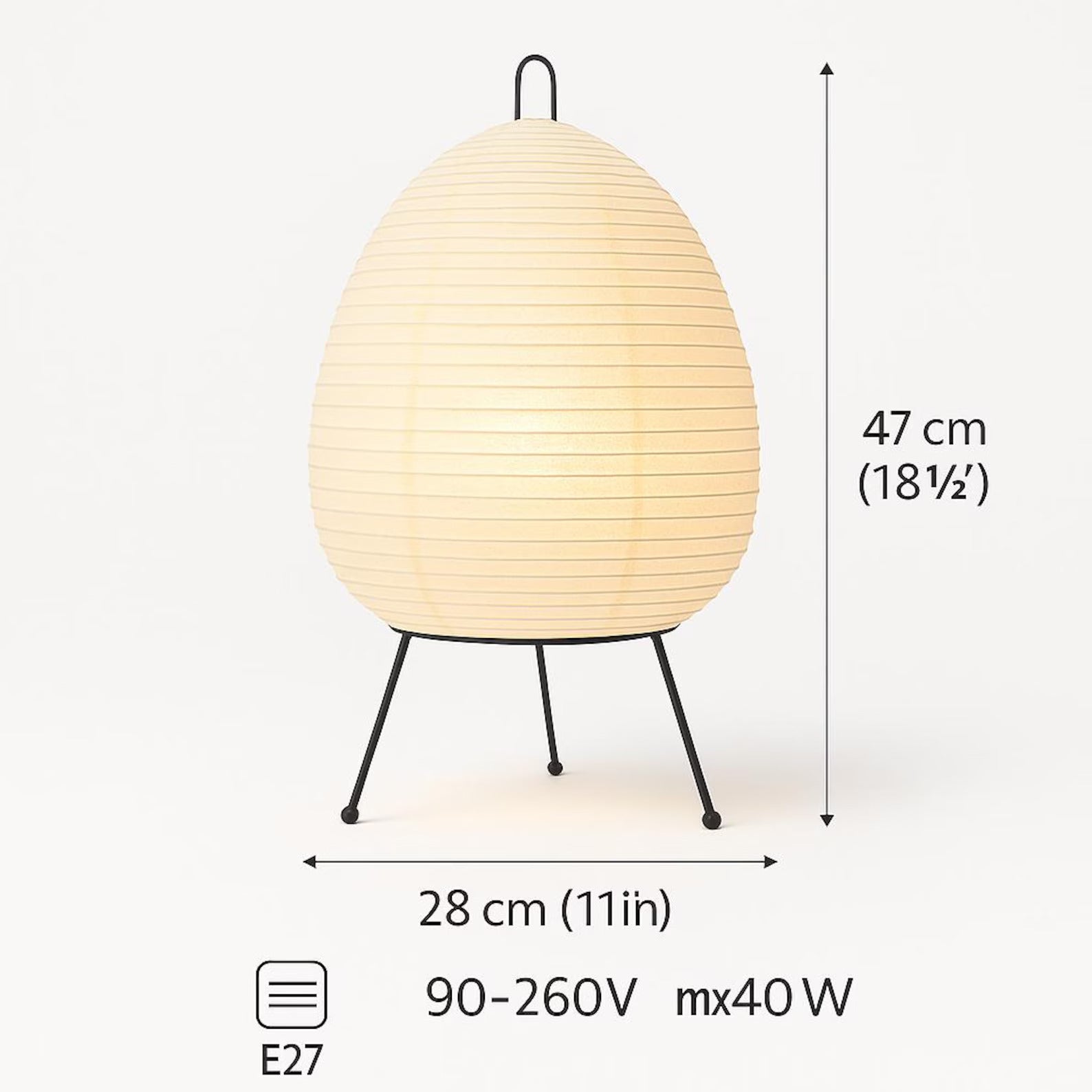 Artisanal Japanese Rice Paper Lamp: Wabi-Sabi Bedside Glow